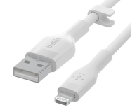 BELKIN USB-A - Lightning Silicone 1m White CAA008BT1MWH - 731849 - zdjęcie 4